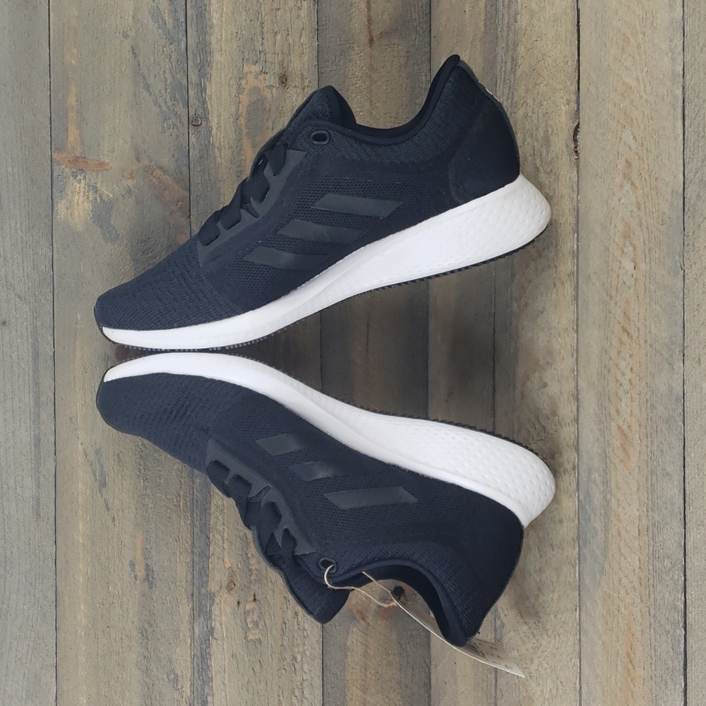 adidas Edge Lux 4 Women's Running Shoes Black White - Picture 6 of 12